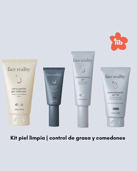 Kit piel limpia | control de grasa y comedones